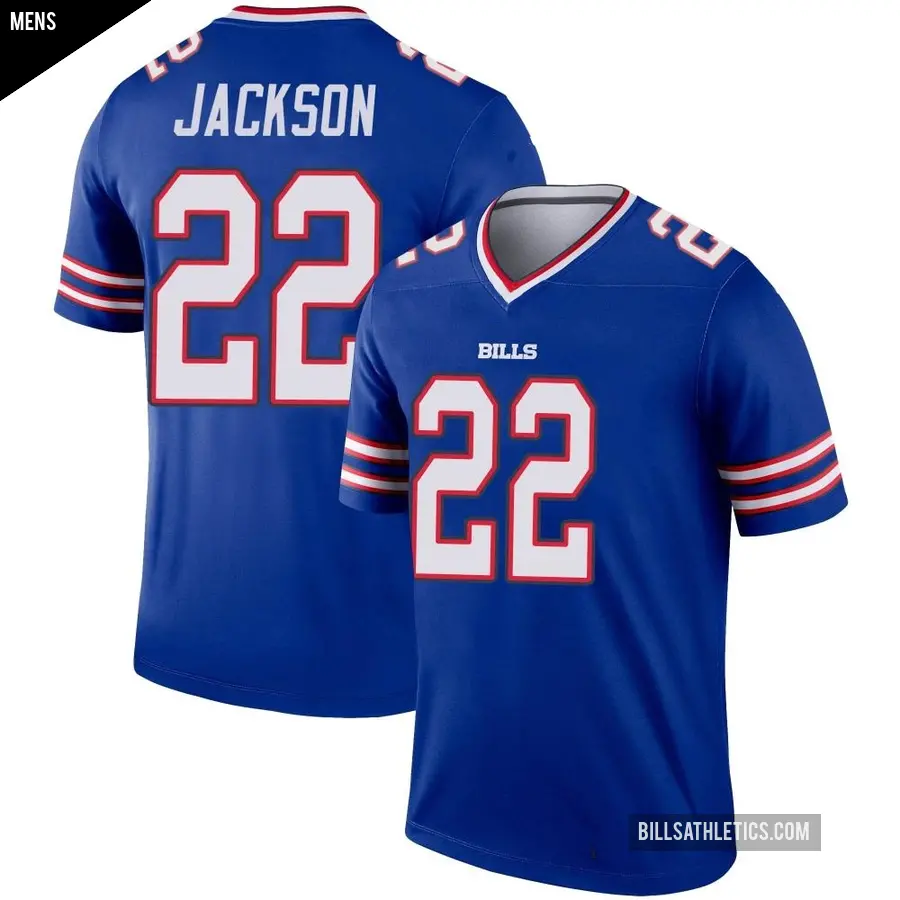 Men's Buffalo Bills ＃22 Fred Jackson Royal Legend Jersey