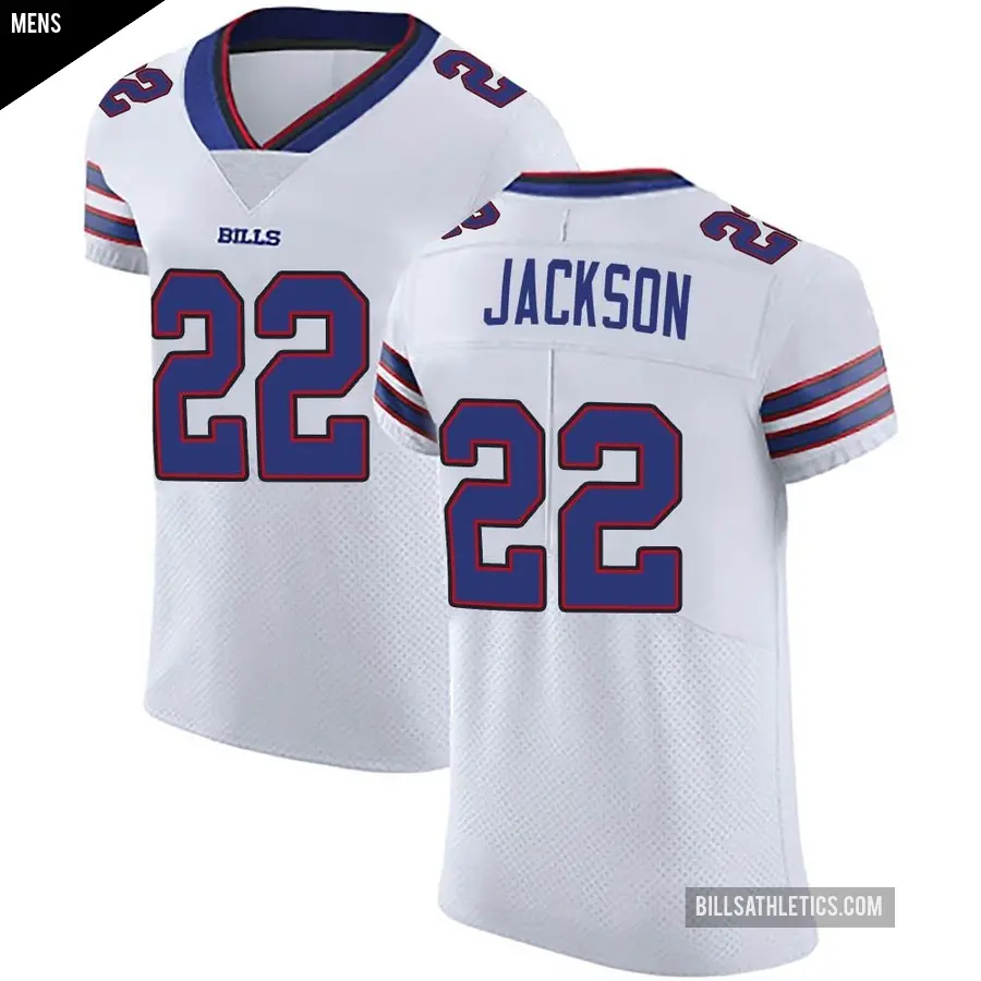 Men's Buffalo Bills ＃22 Fred Jackson White Elite Vapor Untouchable Jersey