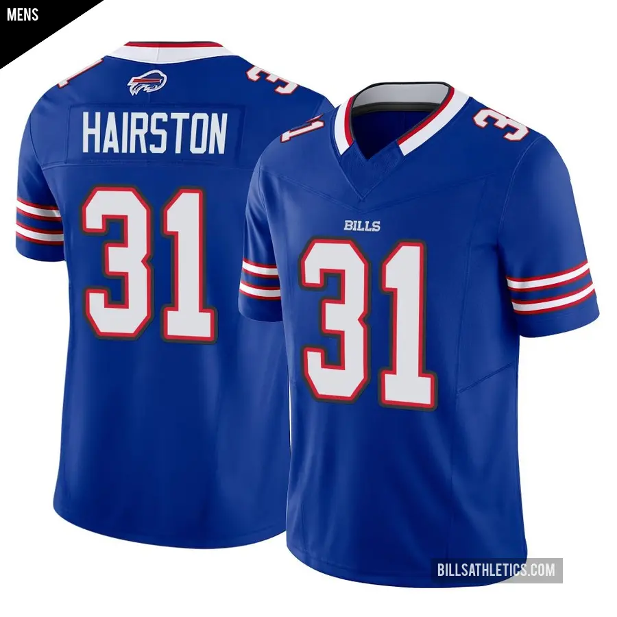 Men's Buffalo Bills ＃31 Maxwell Hairston Royal Limited Vapor F.U.S.E. Jersey