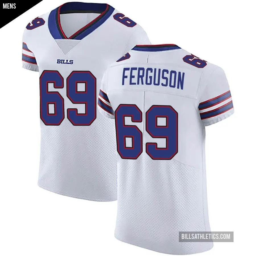 Men's Buffalo Bills ＃69 Reid Ferguson White Elite Vapor Untouchable Jersey