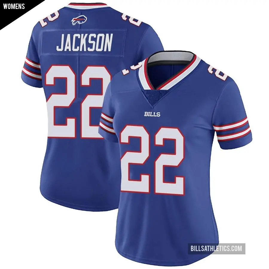 Women's Buffalo Bills ＃22 Fred Jackson Royal Limited Team Color Vapor Untouchable Jersey