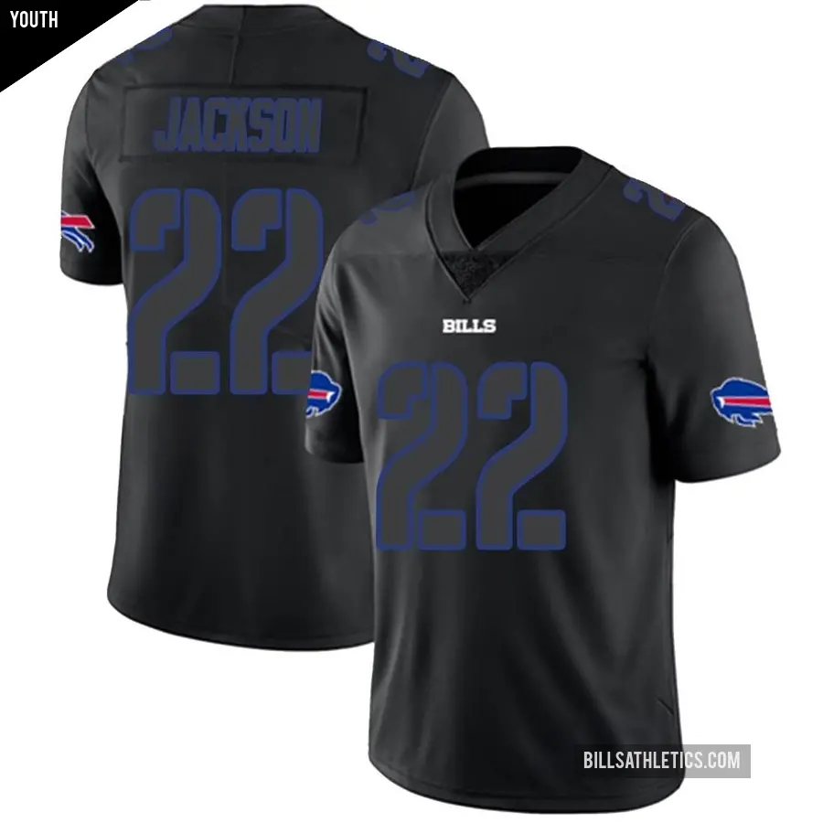 Youth Buffalo Bills ＃22 Fred Jackson Black Impact Limited Jersey