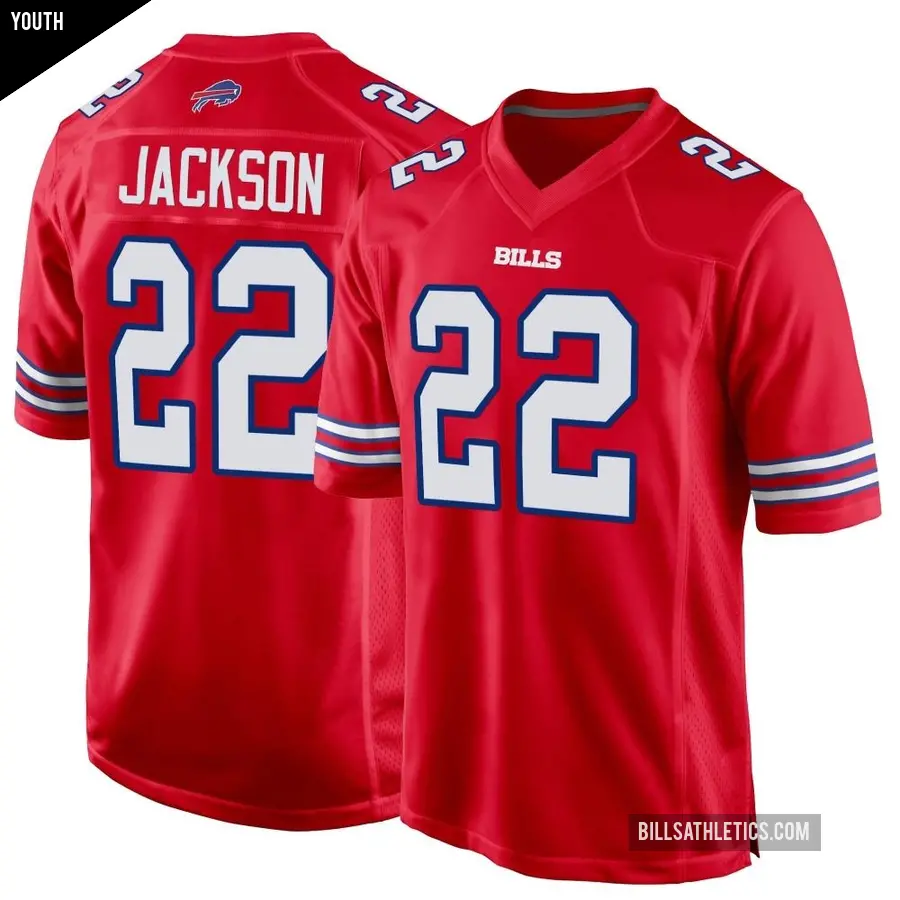 Youth Buffalo Bills ＃22 Fred Jackson Red Game Alternate Jersey