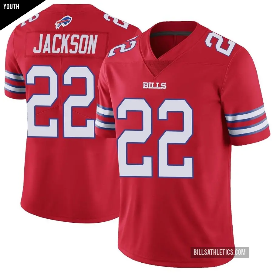 Youth Buffalo Bills ＃22 Fred Jackson Red Limited Color Rush Vapor Untouchable Jersey