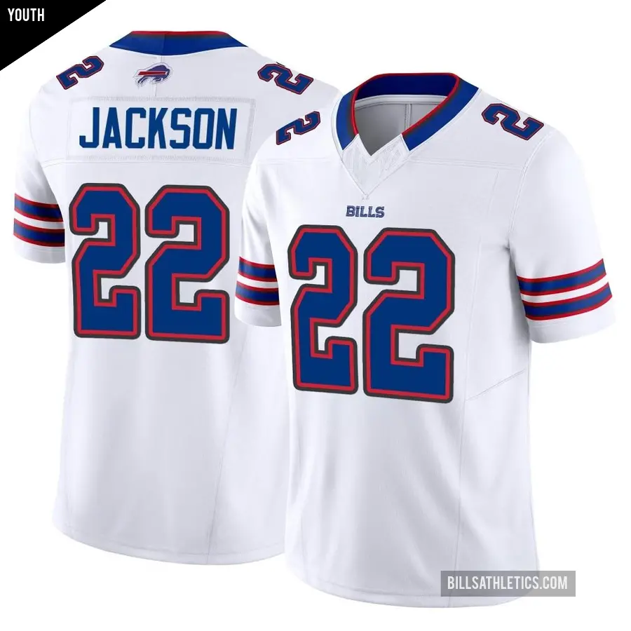 Youth Buffalo Bills ＃22 Fred Jackson White Limited Vapor F.U.S.E. Jersey