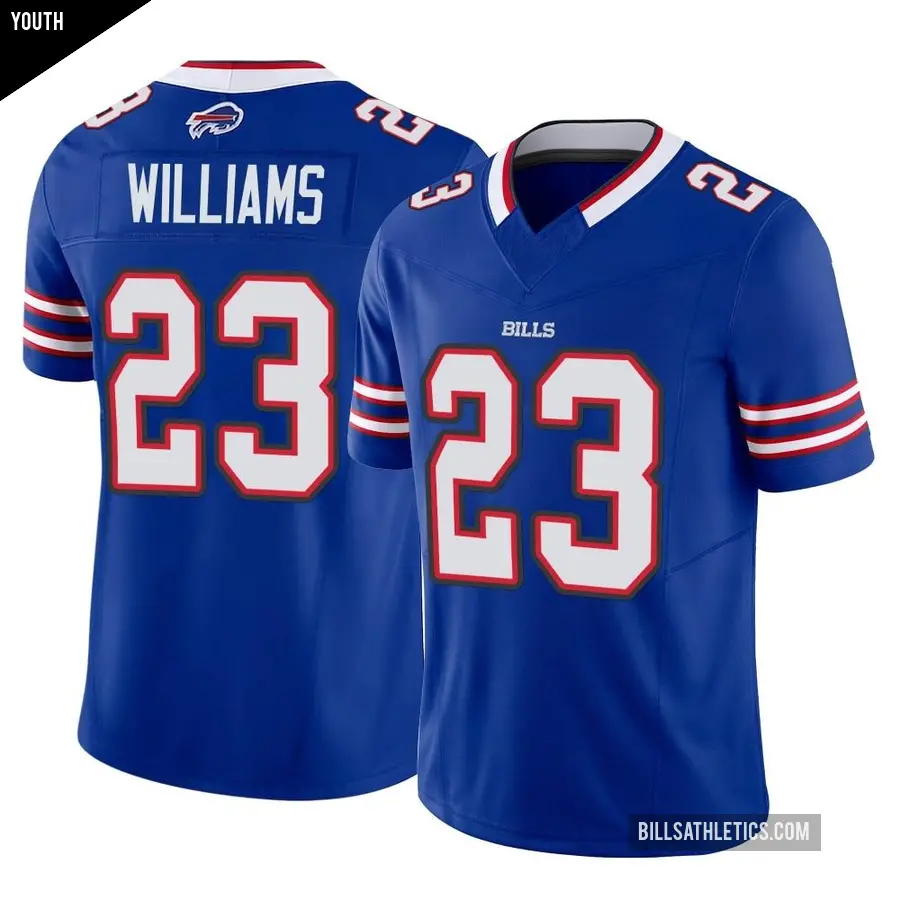 Youth Buffalo Bills ＃23 Aaron Williams Royal Limited Vapor F.U.S.E. Jersey