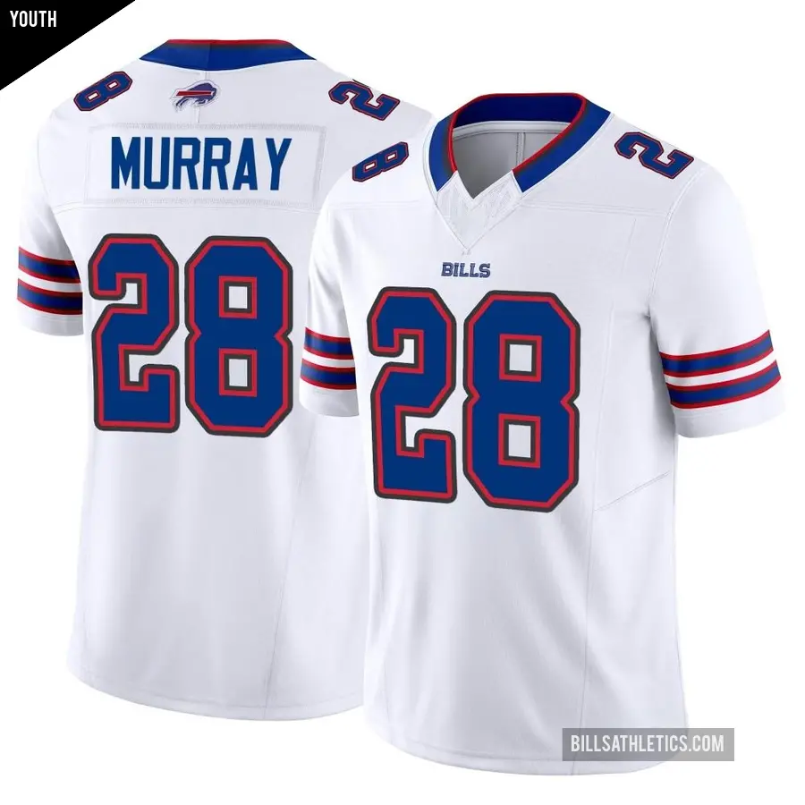 Youth Buffalo Bills ＃28 Latavius Murray White Limited Vapor F.U.S.E. Jersey