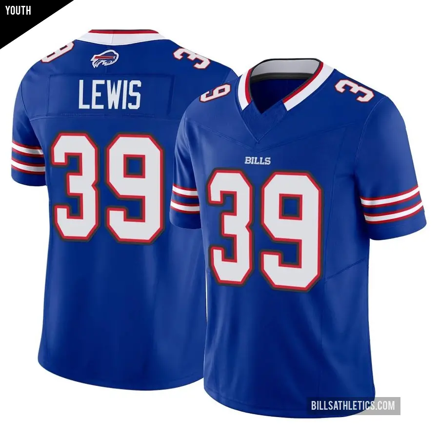 Youth Buffalo Bills ＃39 Cam Lewis Royal Limited Vapor F.U.S.E. Jersey