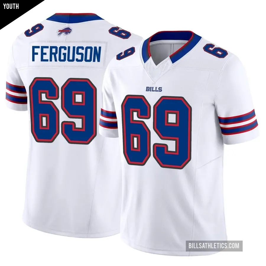 Youth Buffalo Bills ＃69 Reid Ferguson White Limited Vapor F.U.S.E. Jersey