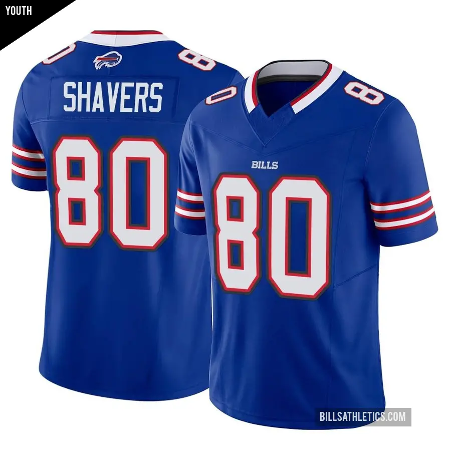 Youth Buffalo Bills ＃80 Tyrell Shavers Royal Limited Vapor F.U.S.E. Jersey
